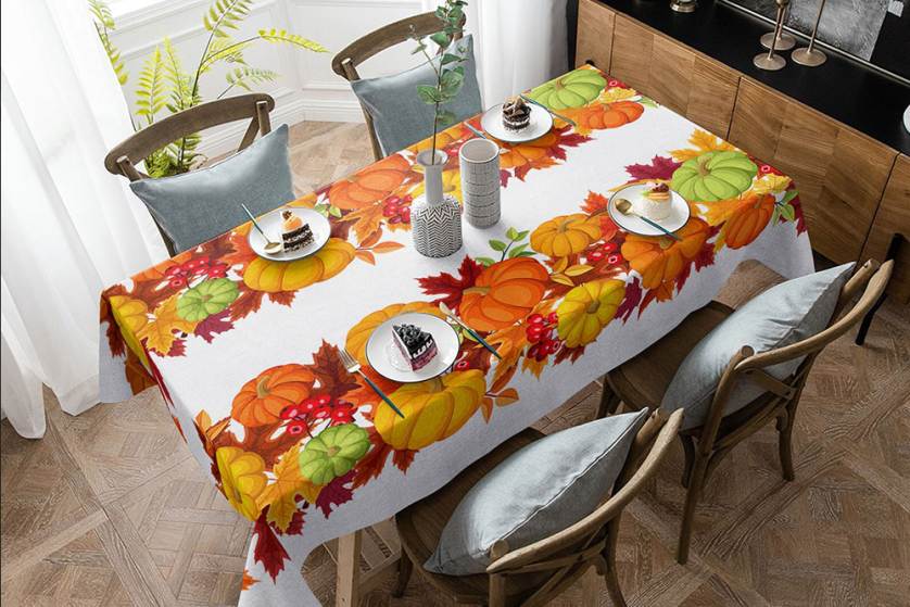 Подаръци за любителите на есента - Покривки за маса